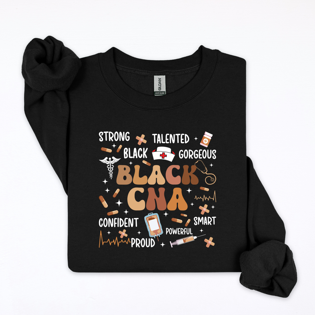 Black CNA Crewneck