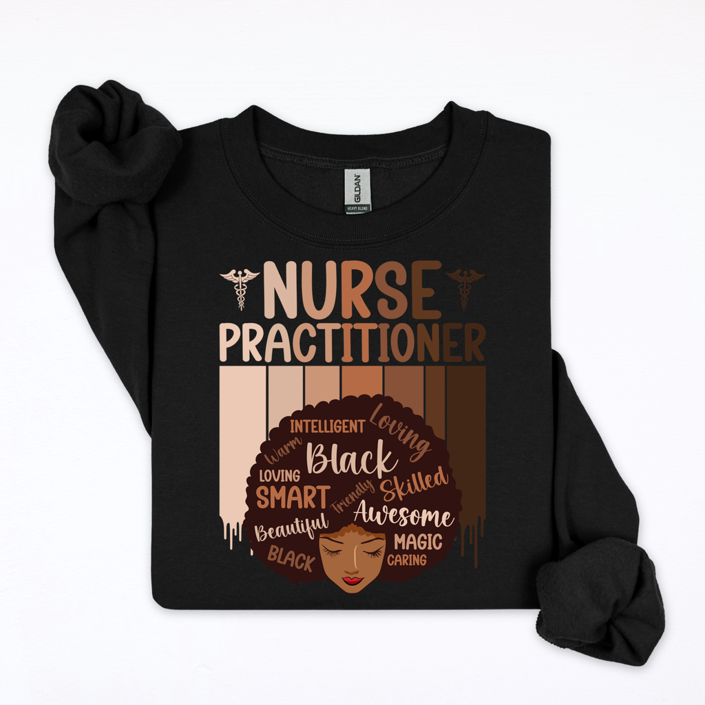 Nurse Practitioner Black History Crewneck