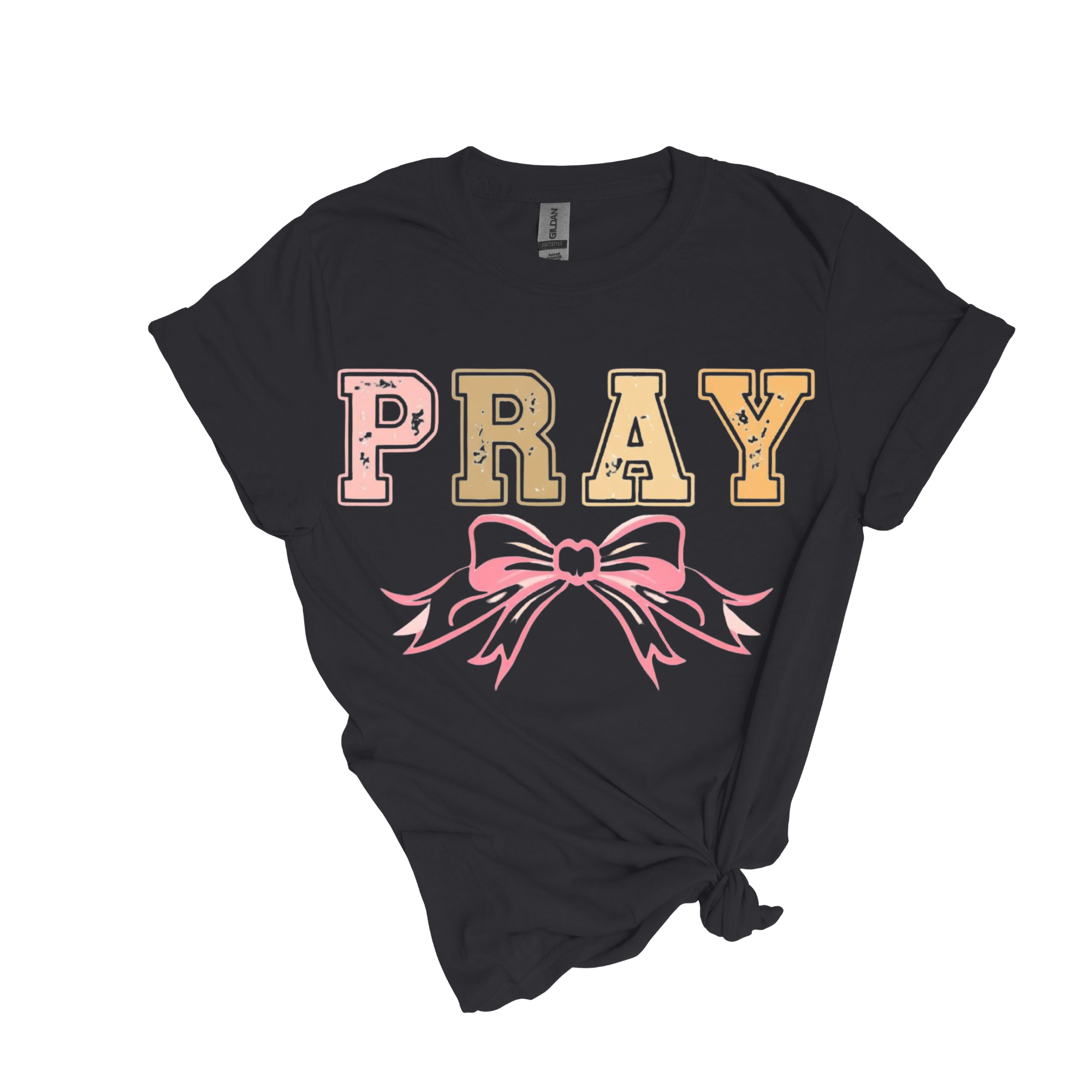 Pray with Bow Tshirt